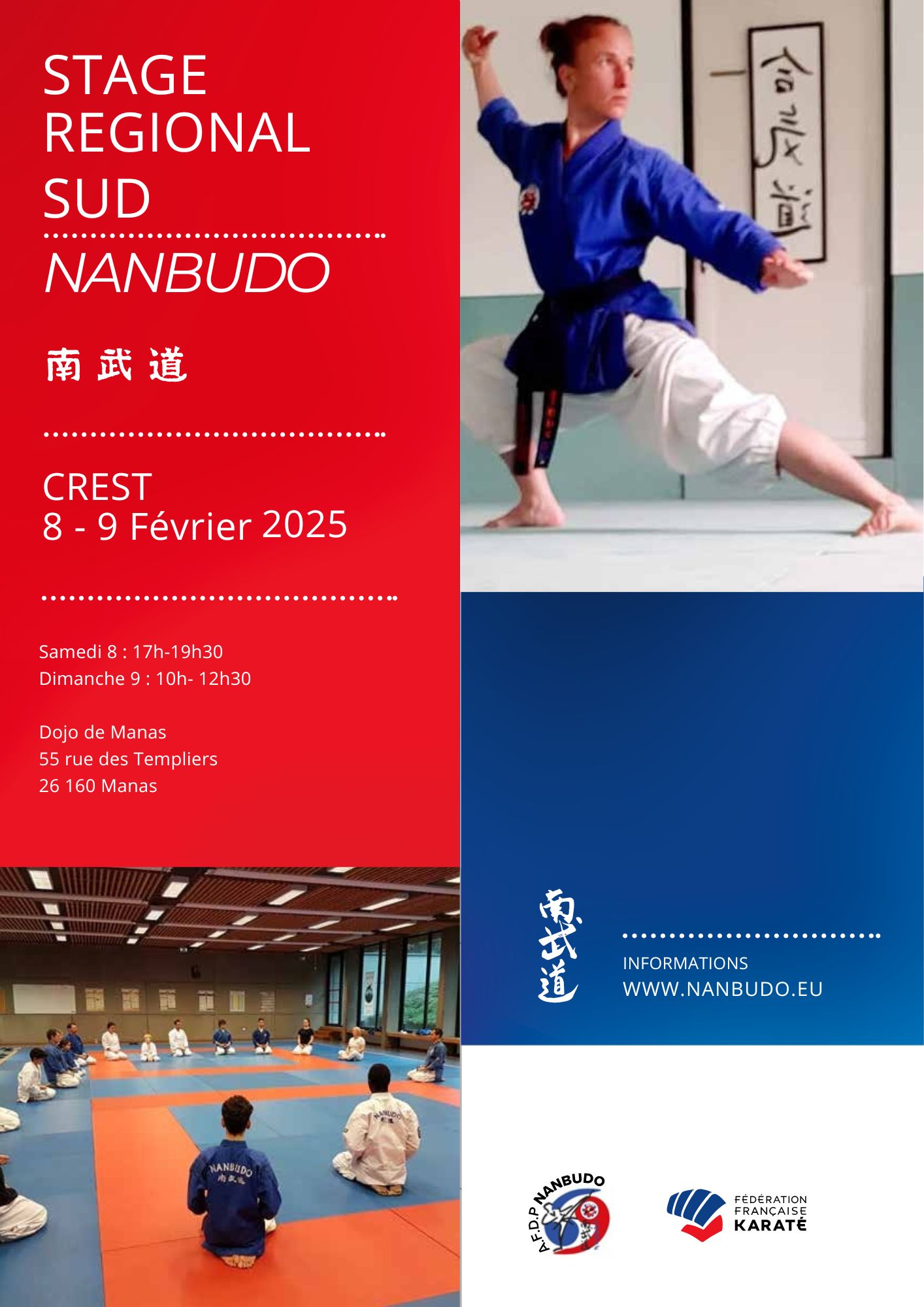 Stage Nanbudo - Magali Collomb - Renshi Shihan